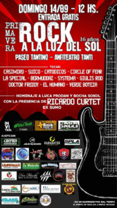 PRIMAVERA ROCK a La Luz Del Sol