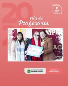 ¡FELIZ DÍA PROFESORES!…