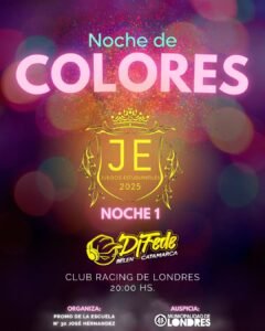 ¡Se viene la NOCHE DE COLORES!…