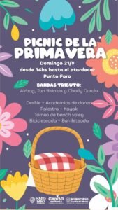 ¡Se viene la primavera a Capilla del Monte! Este domingo 21/9 desde las 14 hs te esperamos en Punto Faro para compartir una tarde llena de …