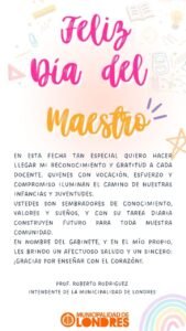 ¡𝐅𝐄𝐋𝐈𝐙 𝐃Í𝐀 𝐃𝐄𝐋 𝐌𝐀𝐄𝐒𝐓𝐑𝐎!…