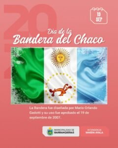 𝐷𝑖́𝑎 𝑑𝑒 𝑙𝑎 𝐵𝑎𝑛𝑑𝑒𝑟𝑎 𝑑𝑒𝑙 𝐶ℎ𝑎𝑐𝑜…