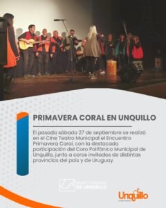 PRIMAVERA CORAL EN UNQUILLO…