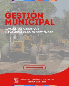 GESTIÓN MUNICIPAL – SEPTIEMBRE 2025…