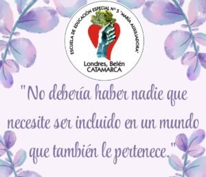 Semana de la Educación Especial…