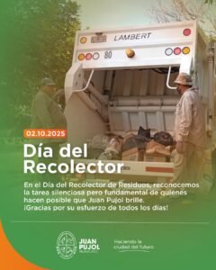 Cada día, cuando el pueblo despierta, ya hay quienes trabajaron para que todo esté en orden y limpio….