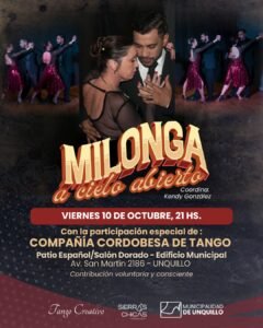 MILONGA A CIELO ABIERTO!…