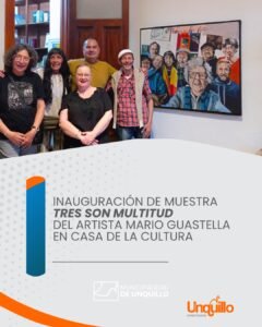 INAUGURACIÓN DE “TRES SON MULTITUD” DE MARIO GUASTELLA…