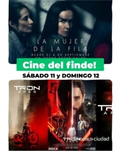 El finde tenemos cine con estreno mundial….