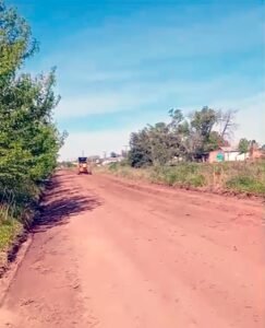 SERVICIOS PÚBLICOS: TRABAJOS EN CALLES DE TIERRA…