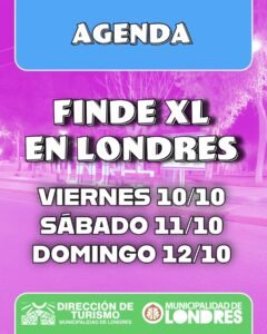 Este Finde largo de octubre disfrutalo en #londrescatamarca…