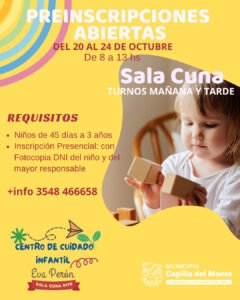 PREINSCRIPCIONES ABIERTAS…