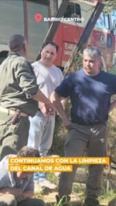 Continuamos con las tareas de mantenimiento urbano en los espacios públicos….