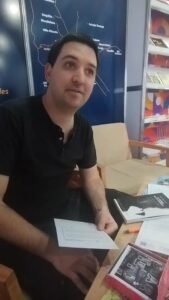 Pablo Gavio nos compartió lecturas de su libro La vuelta de El mundo de las sombras….