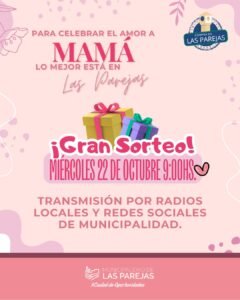 Para celebrar el amor a mamá lo mejor está en Las Parejas….