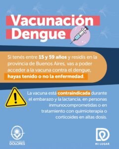 CAMPAÑA DE VACUNACIÓN CONTRA EL DENGUE…