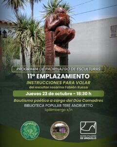 CONTINÚAN LOS EMPLAZAMIENTOS DE ESCULTURAS…