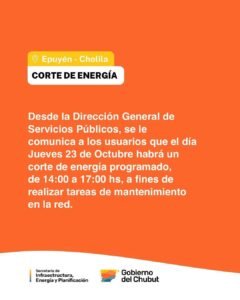 Corte de Energía Programado….