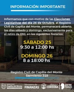 INFORMACIÓN IMPORTANTE…