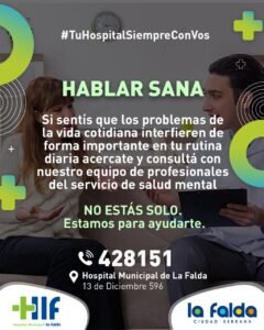 Hablar sana…