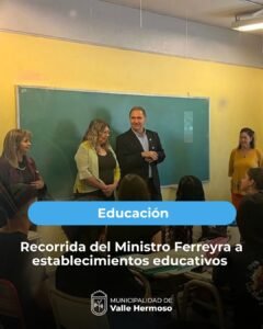 Seguimos apostando a la educación en Valle Hermoso…