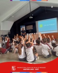 Seguridad Urbana – Jornada de Educación Vial en el  Instituto Nuestra Señora del Rosario….