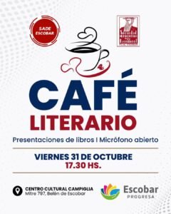 CAFÉ LITERARIO…