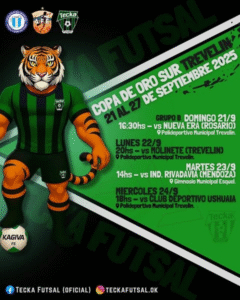 Tecka Futsal en el Nacional Copa de Oro Sur 2025