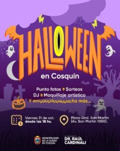 ¡Cosquín te espera en Halloween!…