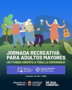 ¡Jornada Recreativa para Adultos Mayores!…