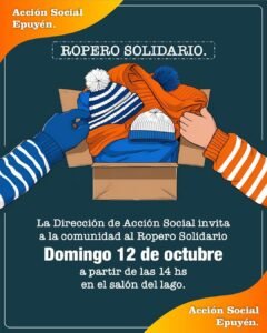 ¡Ropero Solidario!…