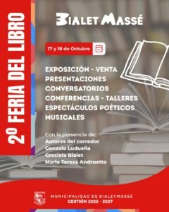 ¡Vuelve la Feria del Libro a Bialet Massé!…