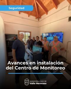 Seguimos avanzando en seguridad para Valle Hermoso…
