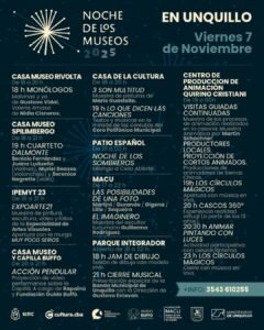 NOCHE DE LOS MUSEOS EN UNQUILLO…