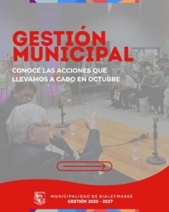 GESTIÓN MUNICIPAL – OCTUBRE 2025…