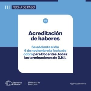 Adelanto de haberes…