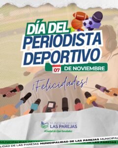 07 de Noviembre – DÍA DEL PERIODISTA DEPORTIVO…