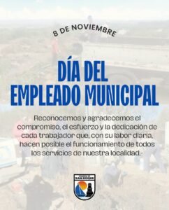 La Comuna de San Roque les desea feliz día a todos los empleados municipales!…