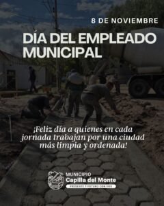 8 de Noviembre – Día del Empleado Municipal…