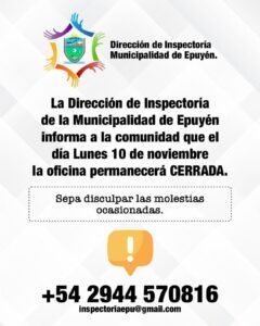 Oficina Inspectoría Cerrada….