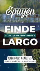 Fin de Semana Largo en Epuyén…