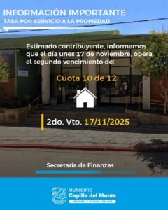 Información importante…