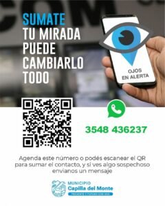 Ojos en Alerta, Programa de Prevención en Seguridad…