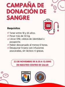 La Comuna de San Roque, junto al Ministerio de Salud Provincial y al Grupo Scouts San Roque, convoca a los vecinos y vecinas de nuestra loca…