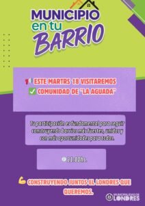 Volvemos “El Municipio en tu Barrio”…