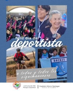 Feliz Día del Deportista…