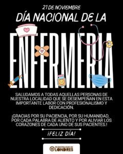 Hoy conmemoramos el Día Nacional de la Enfermería, una fecha para reconocer y agradecer la labor invaluable de quienes brindan cuidado, cont…