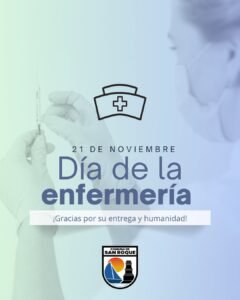 Reconocemos la dedicación y el compromiso de quienes cuidan la salud de nuestra comunidad con profesionalismo y humanidad….