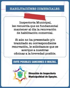 Atención comerciantes….