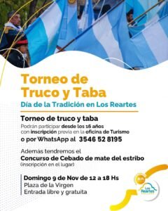 Día de la Tradición en Los Reartes – ¡Sumate!…